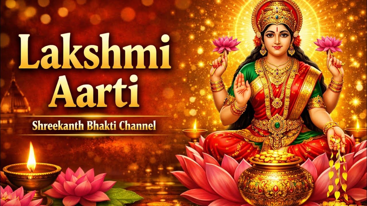 Lakshmi Mata Aarti | Om Jai Lakshmi Mata | Friday Special Mahalaxmi Aarti