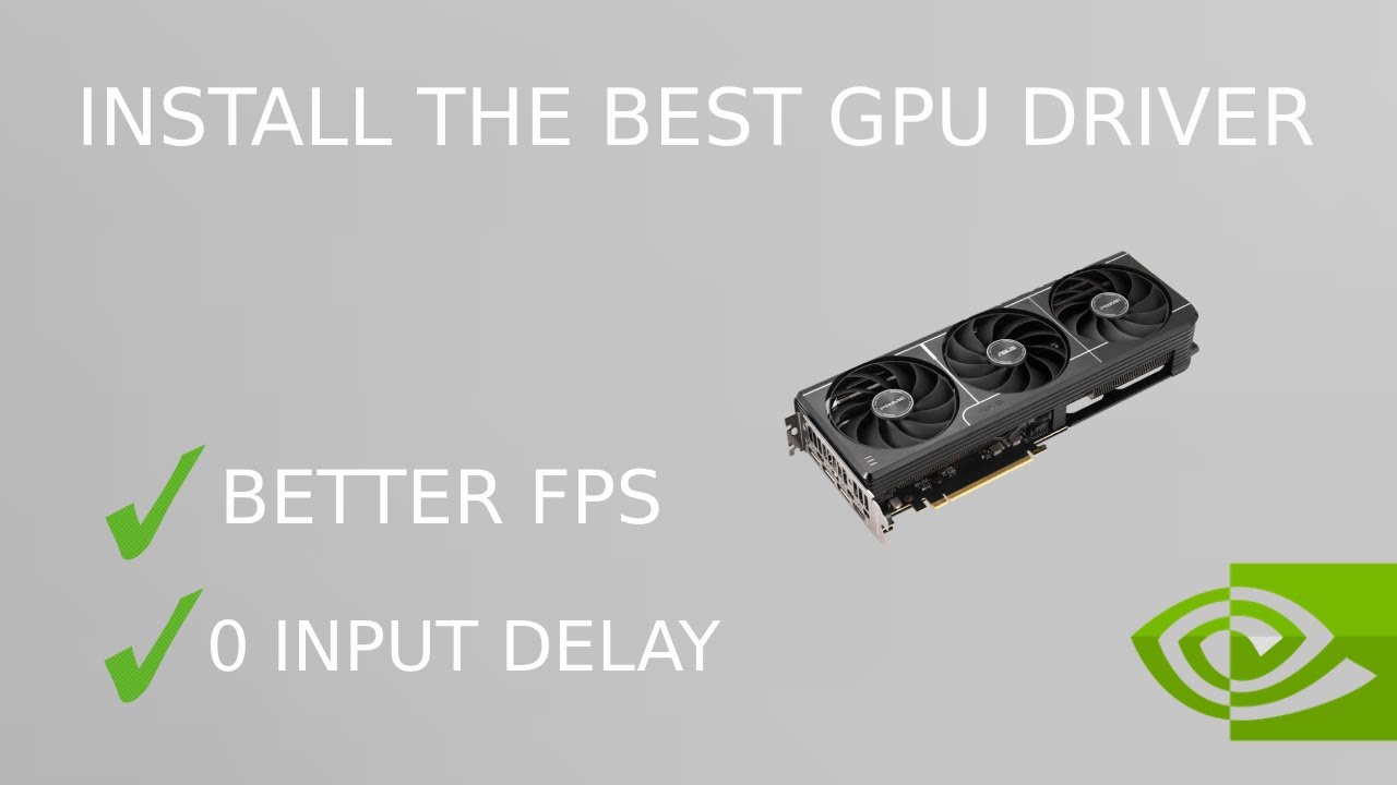 How To Clean Install Your Nvidia Gpu Driver (Better Fps!) - YouTube