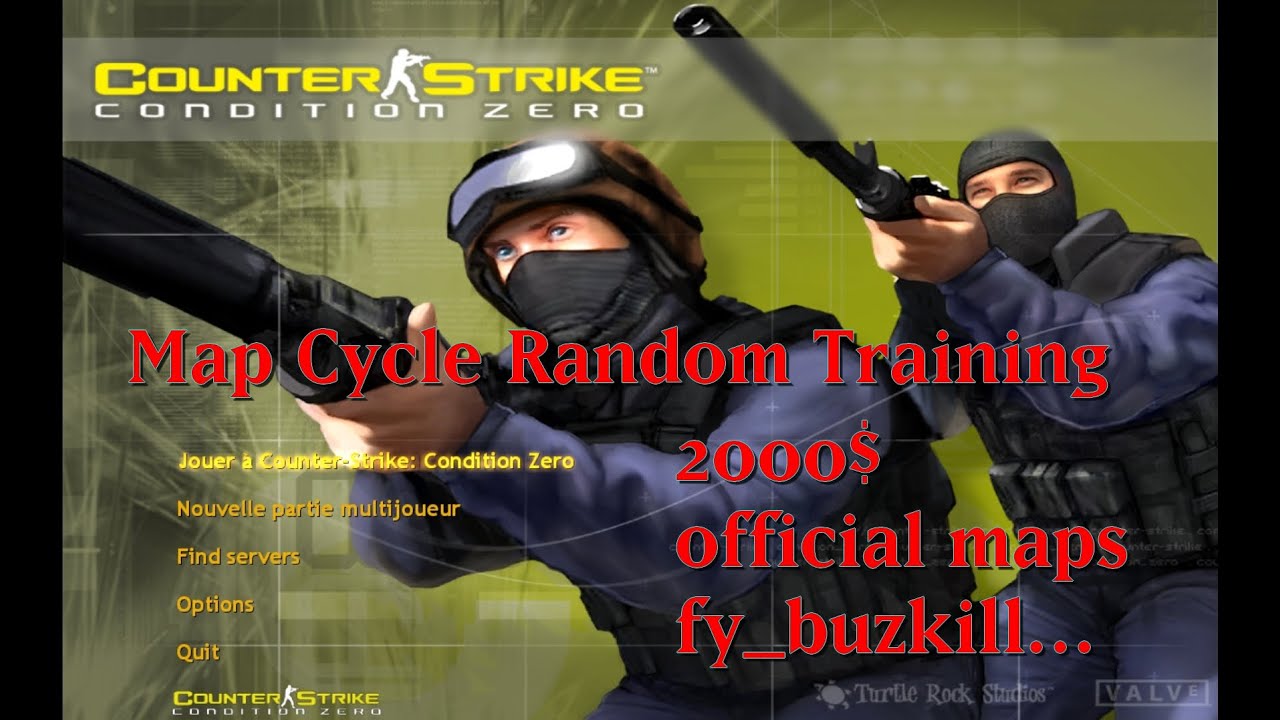 Counter Strike CZ : Training Map Cycle (FR) - YouTube