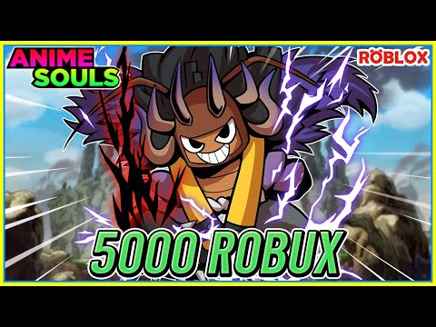 💠ใช้ 5,000 ROBUX เป็นนักล่าวิญญาณอนิเมะสุดโกง👻ใน Anime Souls Simulator ᴴᴰ