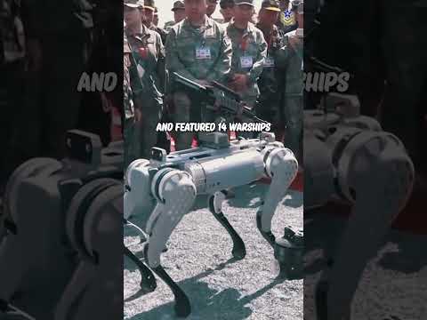 China's Machine-Gun-Equipped Robodog Drone Leads Joint Drill with Cambodia