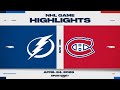 NHL Game 3 Highlights | Lightning vs. Canadiens - April 24, 2026