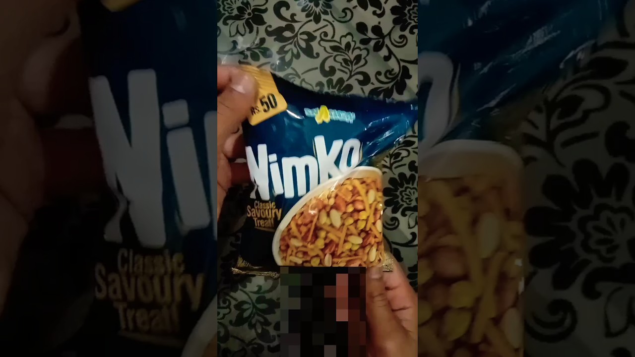 Nimko openingTraditional Pakistani snackasmrsatisfyingshorts