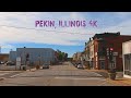 Peoria's Largest Suburb: Pekin, Illinois 4K.
