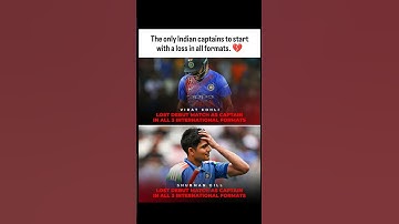 Shubman Gill lost debut match as captain in all three international formats after Virat Kohli. 😢💔