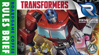 Transformers: Deck-Building Game - Rules Brief