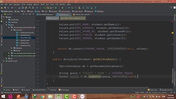 Android SQLite tutorial in Hindi (Part 2) #Select_Query