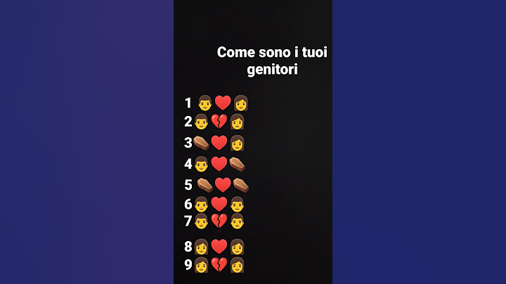come sono i tuoi genitori