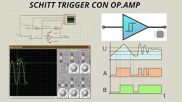 PRACTICA 8: SCHMITT TRIGGER CON OP.AMP ✅ en PROTEUS 8 💻