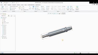 Creo Parametric | Basic Modeling Revolve 360