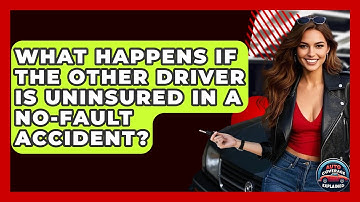 What Happens If The Other Driver Is Uninsured In A No-fault Accident? - Auto Coverage Explained