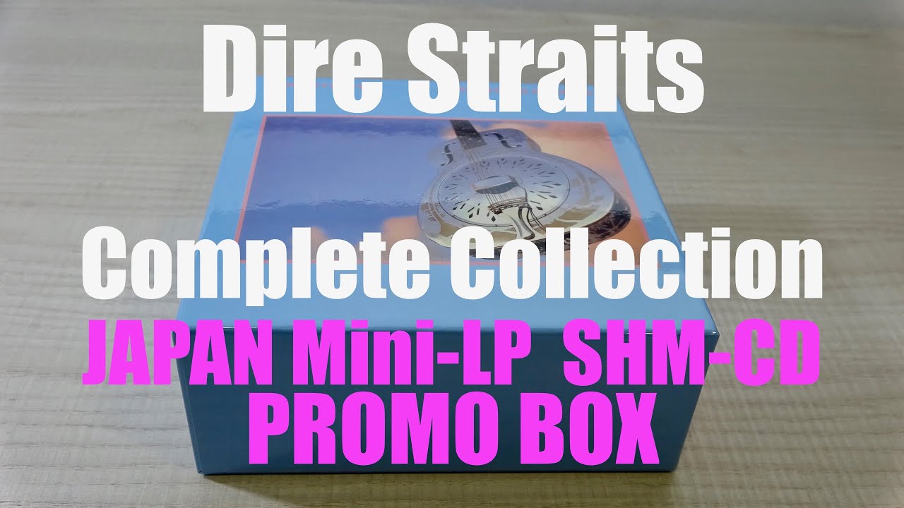 Dire Straits - Japan Jewel Case SHM - 9 CD Bundle