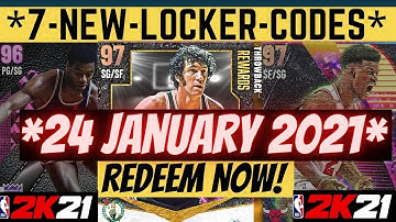 NBA 2K21 Locker Codes | Locker Codes 2K21 | 7 My Team Locker Codes| 2K21 Locker Codes | Next Gen