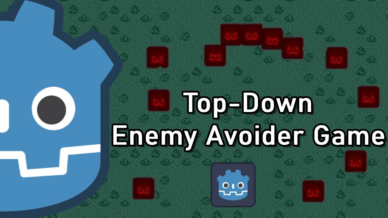 Simple top down game in Godot in 10 minutes | Tutorial - YouTube