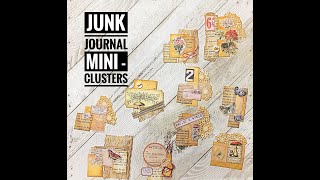 Junk Journal - Mini Clusters