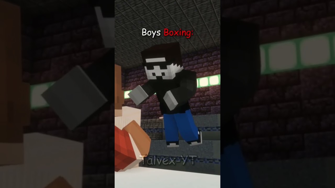 Girls Boxing vs Boys Boxing 💀