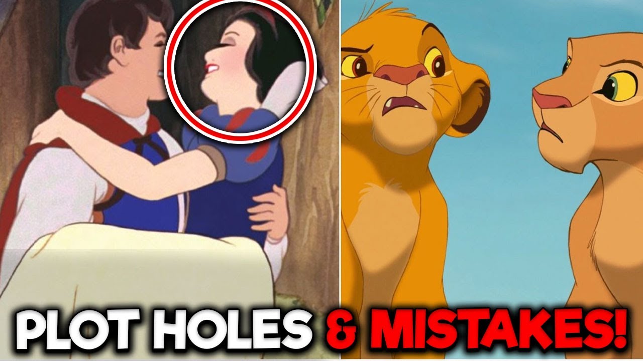 10 Plot Holes & Mistakes In Popular Disney Cartoon Movies! *EXPOSED