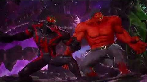 MARVEL VS. CAPCOM: INFINITE Venom,Hulk Gameplay In Arcade Mode