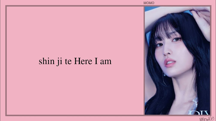 TWICE (트와이스) - Here I am (Easy Lyrics)