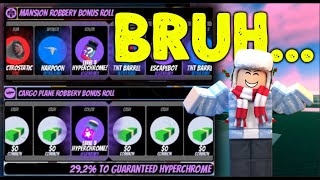 Unlucky Roll Montage One Away From Shift... Roblox Jailbreak