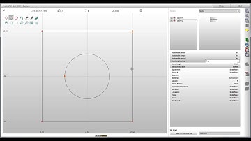 PractiCAM - 2D Part Editor (Technology Parameters)