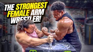 THE STRONGEST FEMALE ARM WRESTLER ft GABI VASCONCELOS, DAVE CHAFFE & WAGNER BORTOLATO