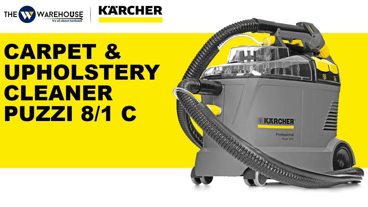 Karcher Puzzi 8/1 Upholstery and Carpet Cleaner - Thewwarehouse