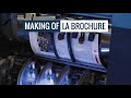 Comment est imprime une brochure  livret  la machine en action 