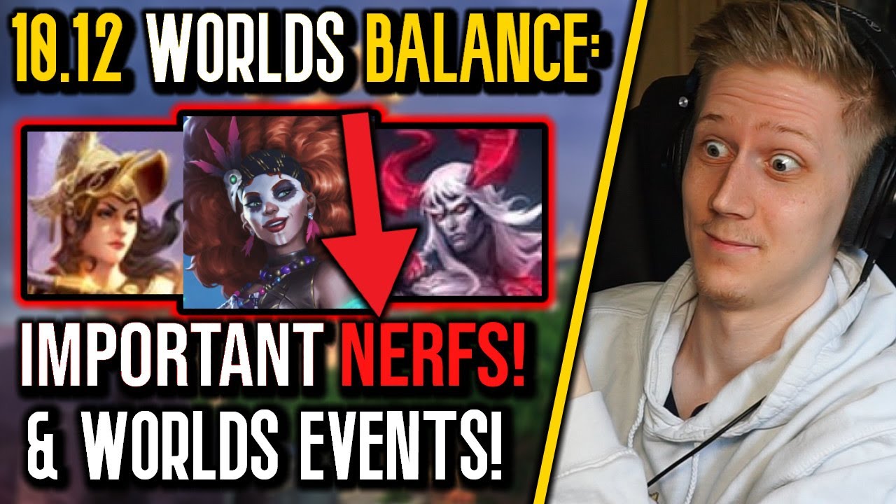 New Smite 10.12 Update Skins, Items, and Character Changes Revealed