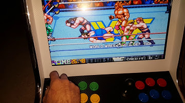 bartop arcade WWF