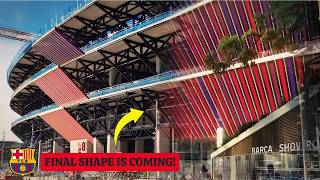 Camp Nou Construction Update Today | Roof Structure Rising & Lateral Section Nearly Complete