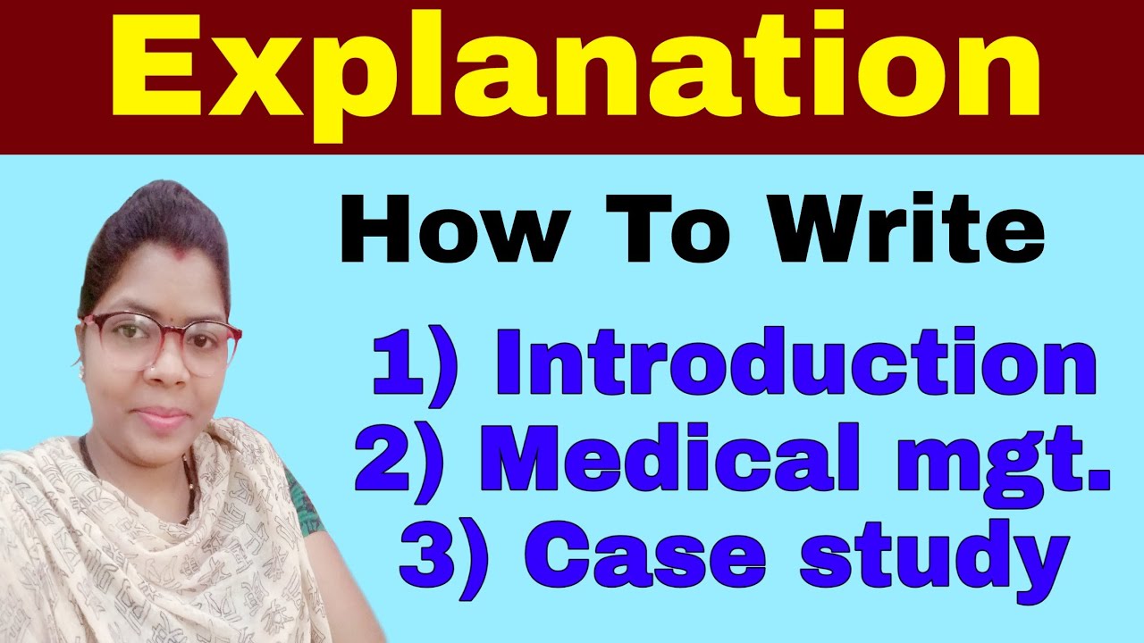 how to write case study in medicine