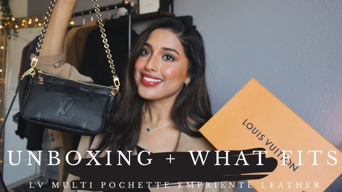 Louis Vuitton Multi Pochette Accessoires Bag REVIEW 🤔 + WHAT FITS INSIDE  ft. Pink Strap 👜 