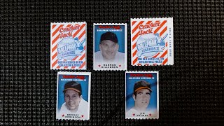 Ballpark Legends Cracker Jack Cards Continued, 2005 - 2006  set 1 & 2 + 2000 Mark McGwire CJ Sticker