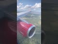 Viva Aerobus A320 landing in Monterrey