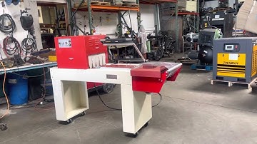 Preferred Packaging Heat Tunnel L-Bar Shrink Wrap Machine includes