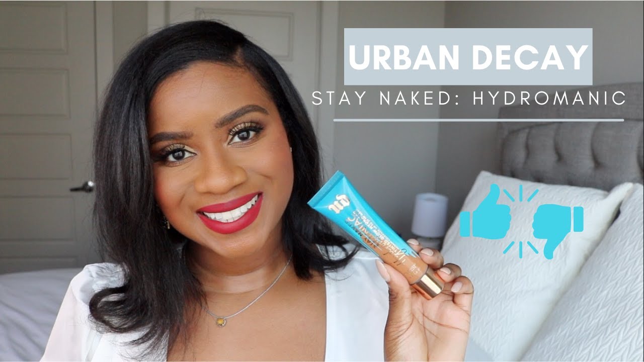Urban Decay Stay Naked Hydromanic Review | Combination Skin