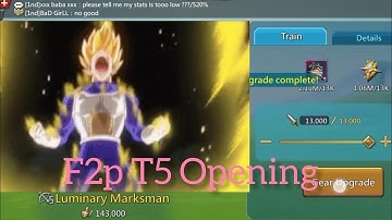 F2p T5 Luminary Marksman open  |   T5 Traning #lordsmobile