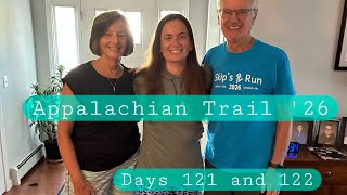 Appalachian Trail 2026: Days 121 and 122