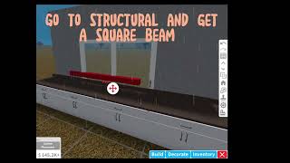 How to make a sliding  window in bloxburg
