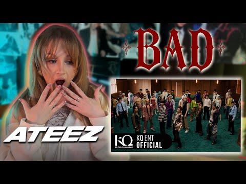 Реакция ATEEZ(에이티즈) - 'BAD' Official MV // Reaction #ateez #GOLDENHOUR_Part5 #BAD