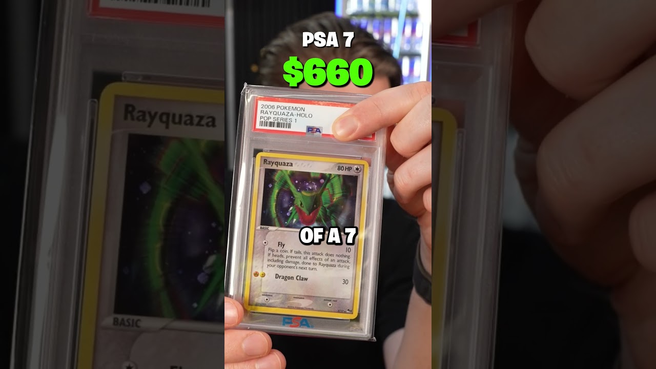I regraded a PSA 7 Rayquaza... and got this