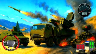 Army Cargo Truck Driving 3D - US Military Offroad Adventure Android GamePlay  screenshot 3