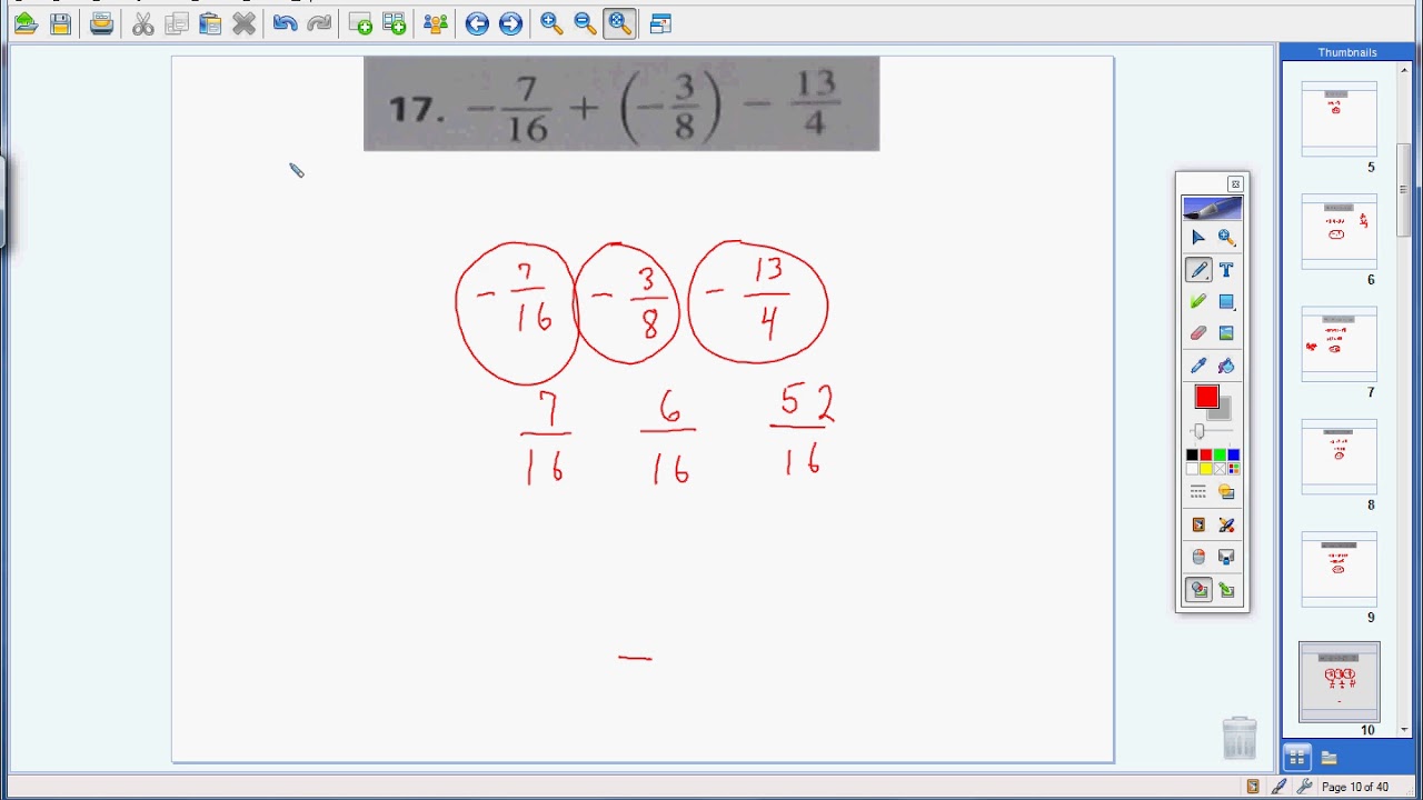 Algebra 1 Chapter 2 Review Sheet - YouTube