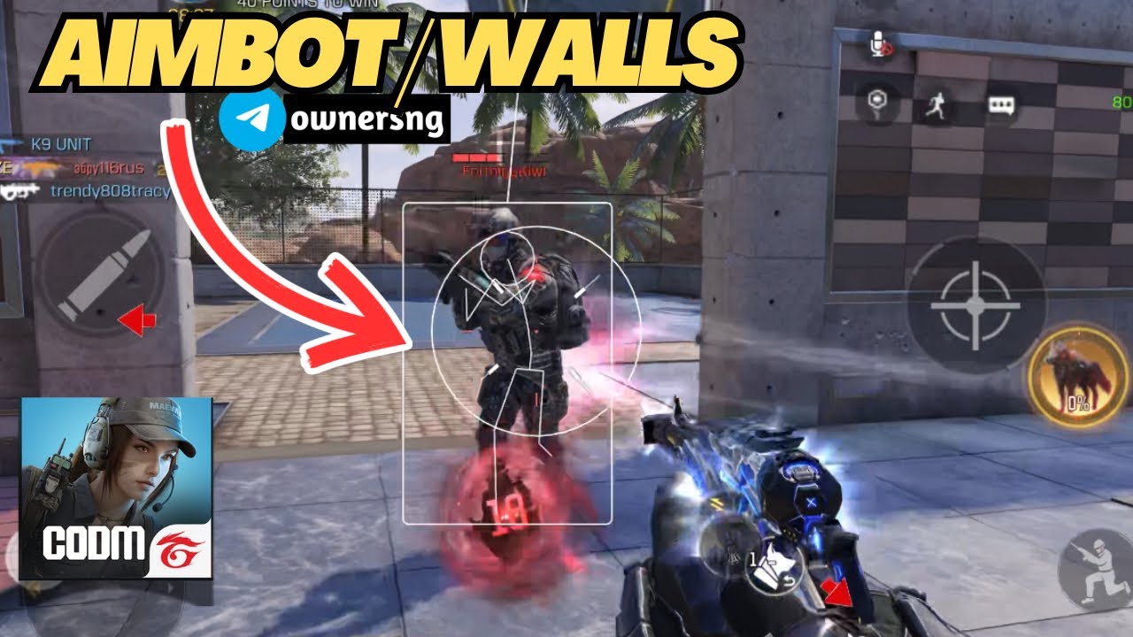 COD Mobile Cheat Aimbot Menu 2026 (AIMBOT & ESP!) | iOS + Android-  (global &  Garena )  Gameplay 💥