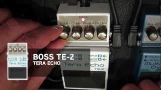 Boss TE-2 Tera Echo video