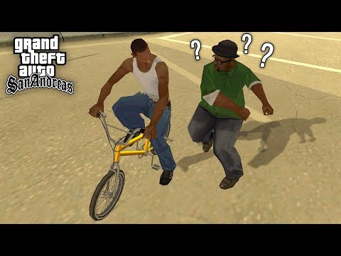 Видео: Что будет, если угнать ВЕЛИКИ братков на первой миссии в GTA: San Andreas ?!