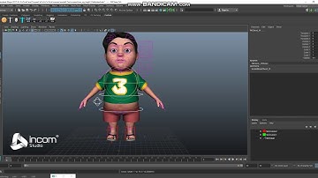 Test Rigging Advanced Skeleton | Tạo xương nhân vật sản xuất phim hoạt hình| InCom Studio
