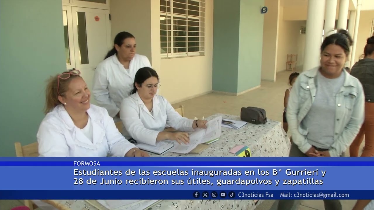 FAMILIAS AGRADECEN AL GOBIERNO DE FORMOSA POR LA INAUGURACIÓN DE NUEVAS ESCUELAS