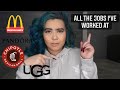 all the jobs I&#39;ve worked at | STORYTIME | Chipotle, Pandora, UGG + more